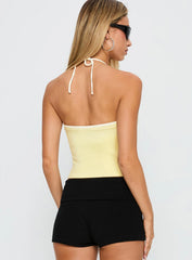 Intellect Top Yellow / White