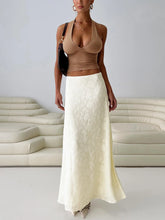 Su Casa Low Waist Maxi Skirt Yellow