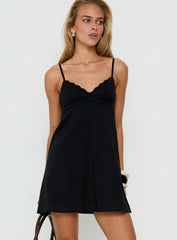 Lunya Mini Dress Black