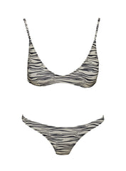 Juliette Bikini Top Zebra