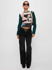 Sonique Long Sleeve Top Multi