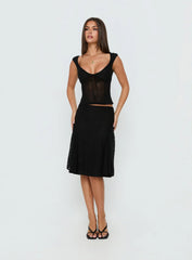 Quani Lace Top Black