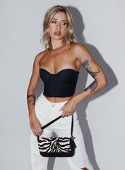 Endless Love Corset Top Black
